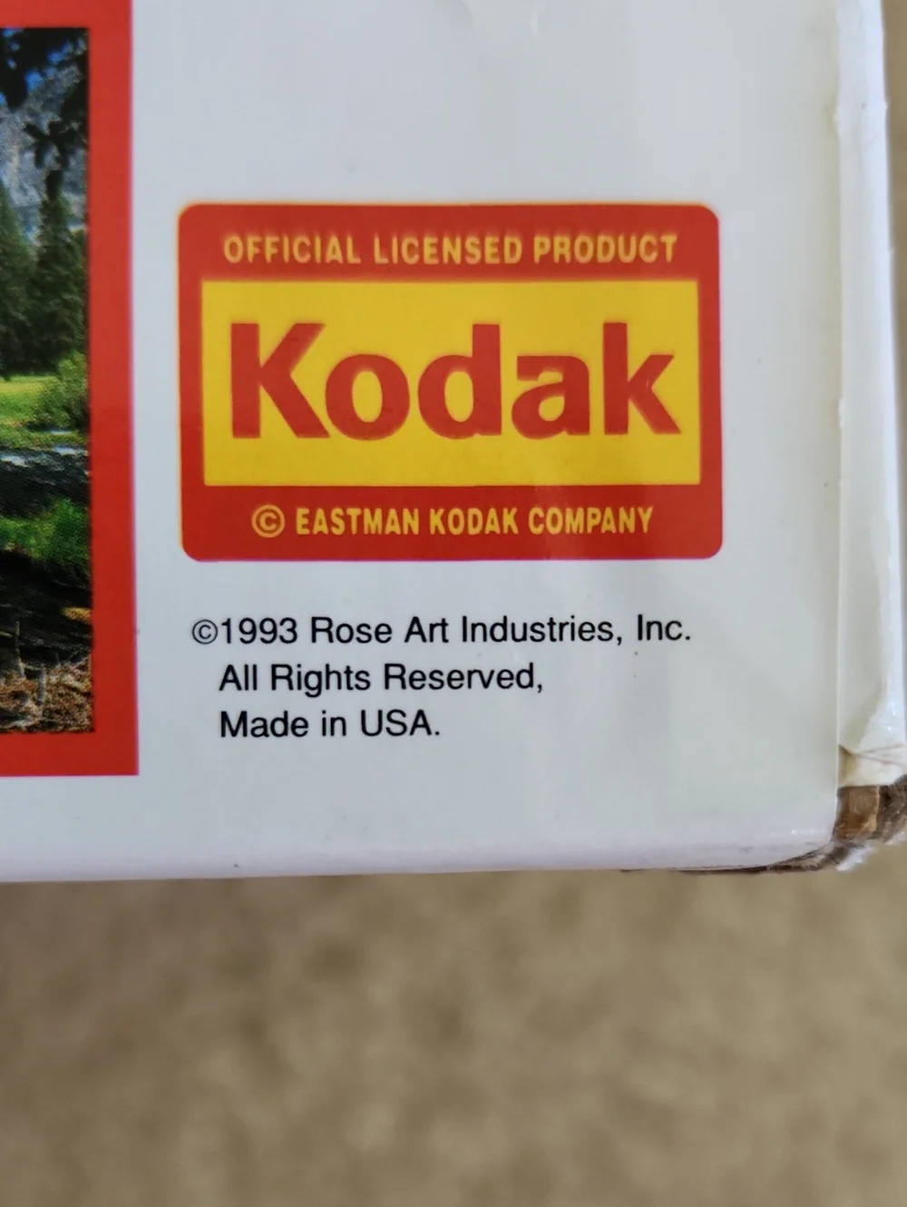 Rose Art vintage kodacolor